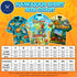 Skull Cactus Cool Design  - Aloha Hawaiian Shirts for Men & Women